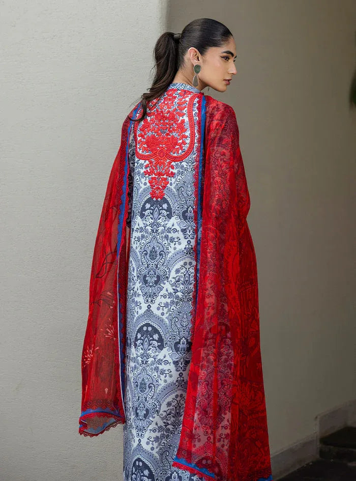 Zainab Chottani | Tahra Lawn 25 | Syra - Aqsa Fabrics