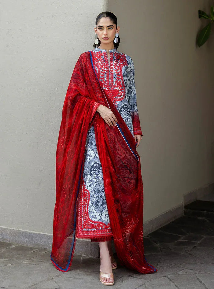 Zainab Chottani | Tahra Lawn 25 | Syra - Aqsa Fabrics
