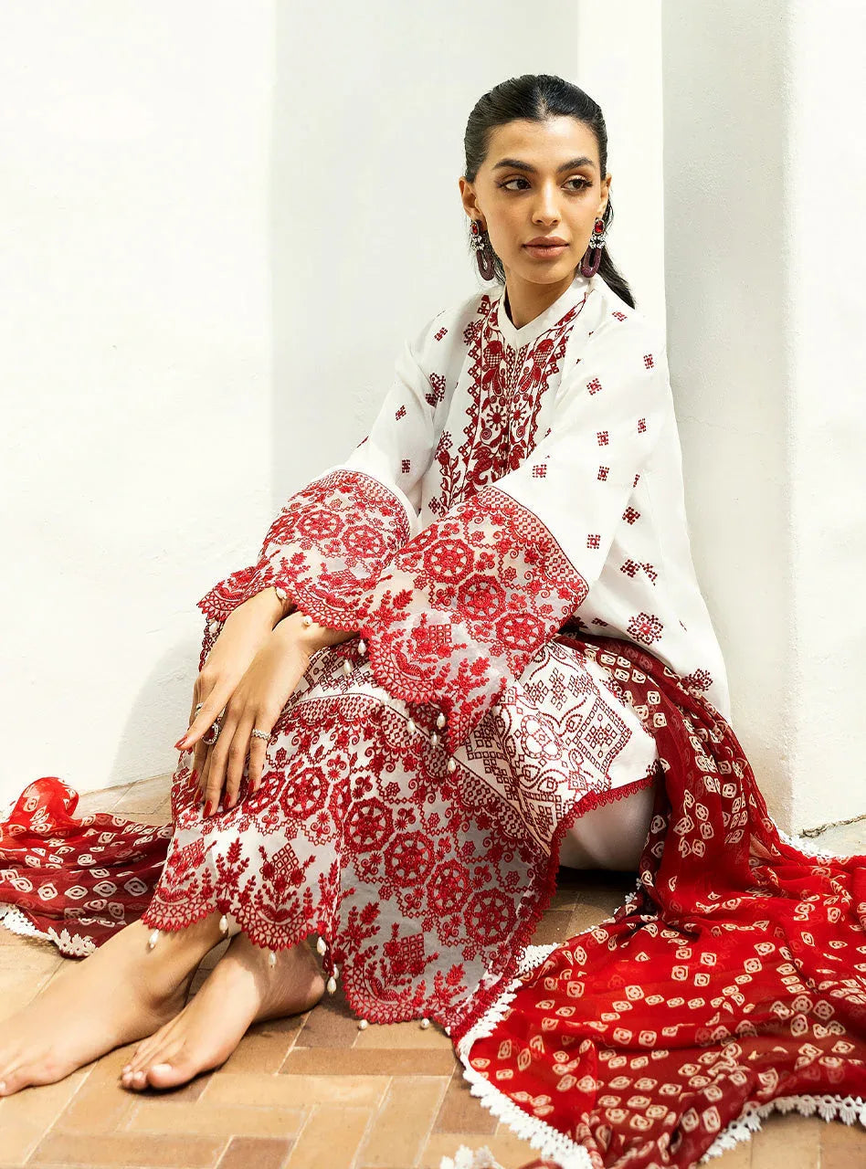 Zainab Chottani | Chikankari 25 | Reem - 8B - Aqsa Fabrics