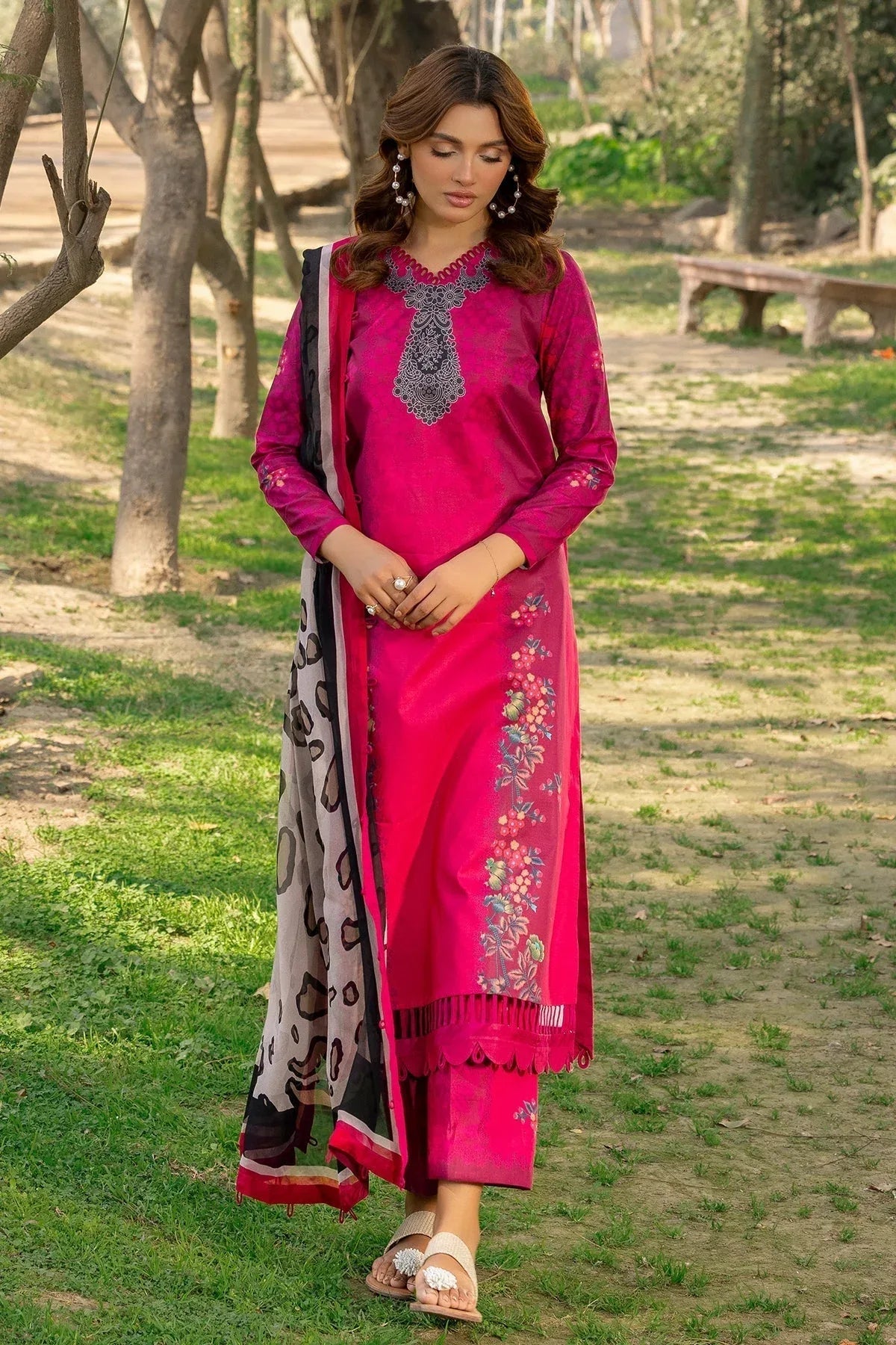 Charizma | C prints Lawn | CP5-12 - Aqsa Fabrics