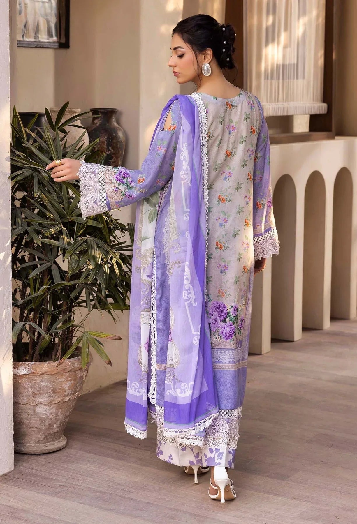 Adans Libas | Chantelle Print Lawn | CHANTELLE 99953 - Aqsa Fabrics