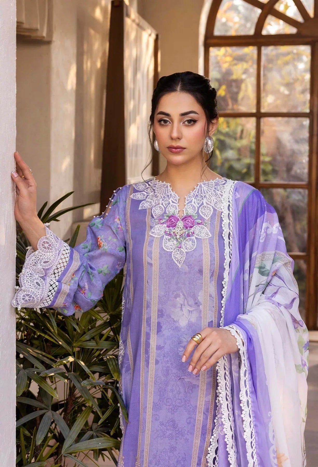 Adans Libas | Chantelle Print Lawn | CHANTELLE 99953 - Aqsa Fabrics