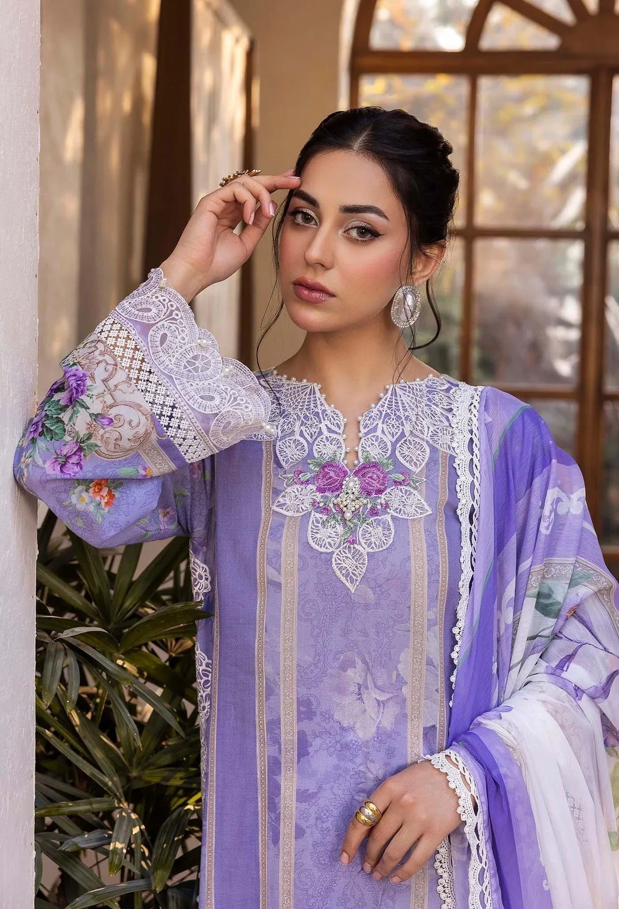 Adans Libas | Chantelle Print Lawn | CHANTELLE 99953 - Aqsa Fabrics
