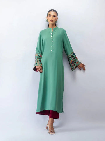 Zainab Chottani | Aara Moonsoon Edit | Mint Escape - Aqsa Fabrics