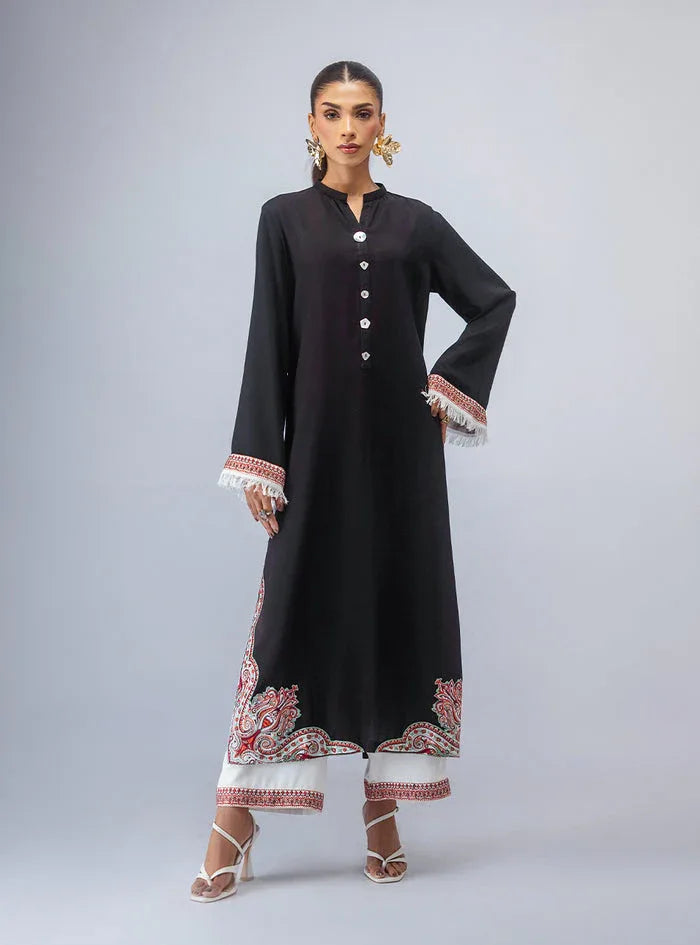 Zainab Chottani | Aara Moonsoon Edit | Monochrome Dream - Aqsa Fabrics
