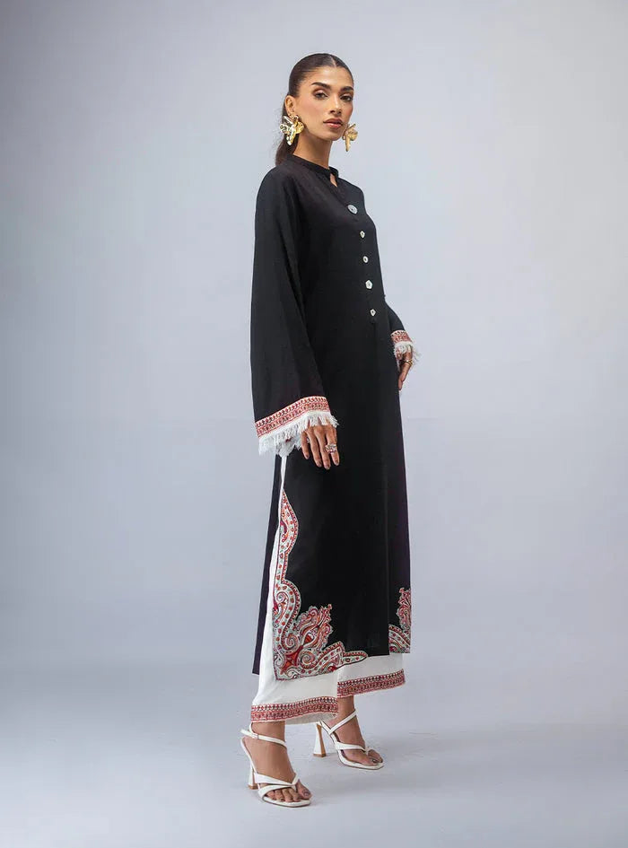 Zainab Chottani | Aara Moonsoon Edit | Monochrome Dream - Aqsa Fabrics