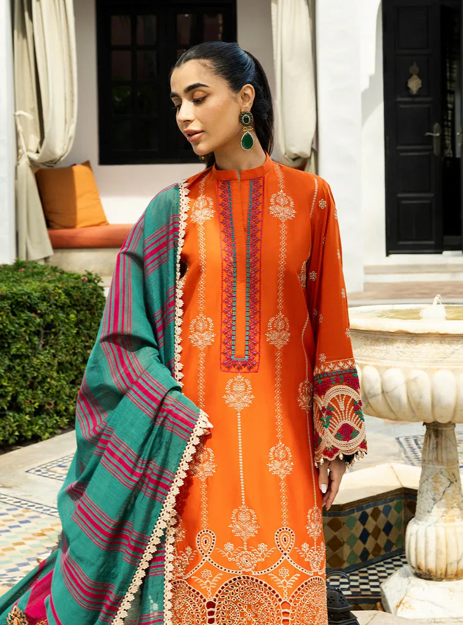 Zainab Chottani | Chikankari 25 | Zynah - 1A - Aqsa Fabrics