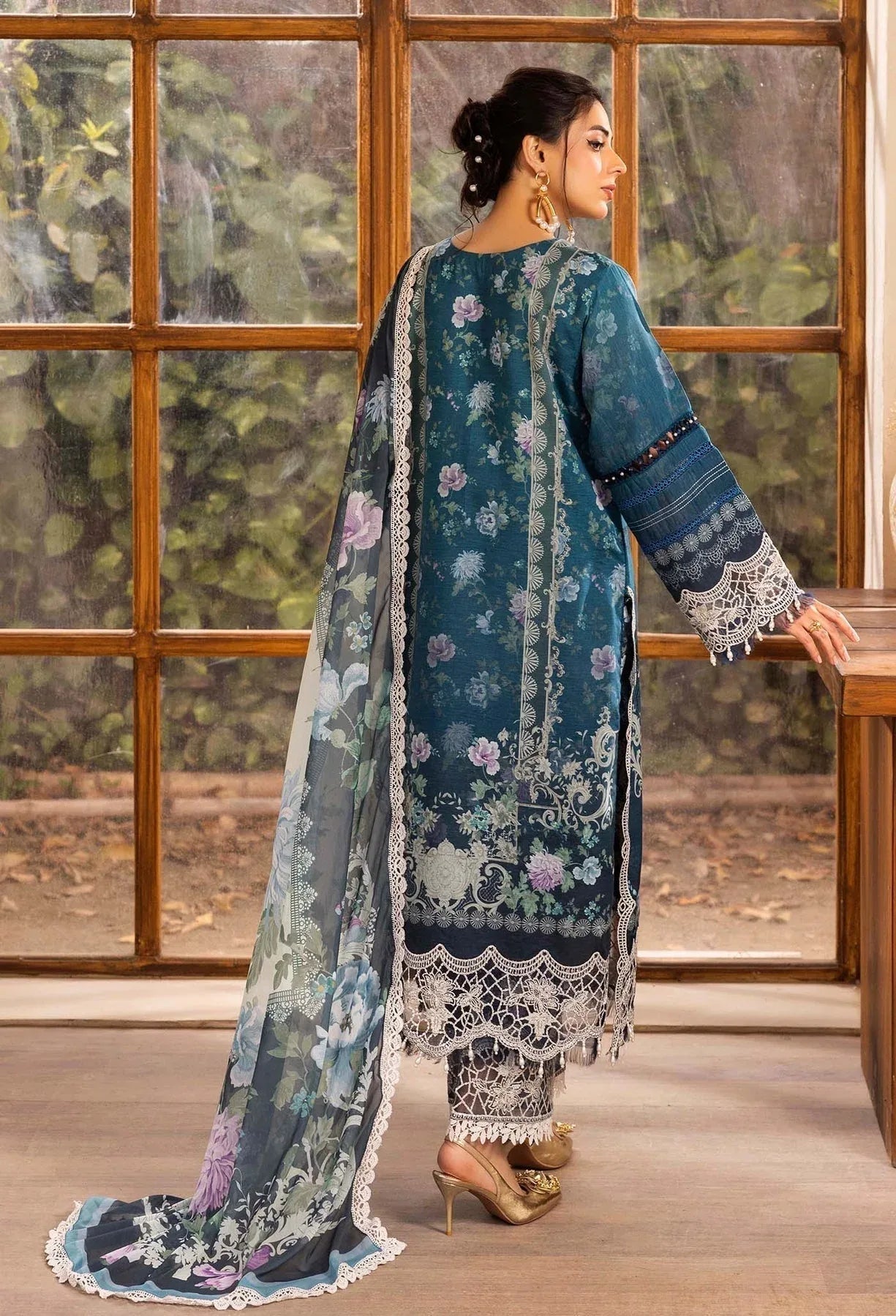 Adans Libas | Chantelle Print Lawn | CHANTELLE 99952 - Aqsa Fabrics