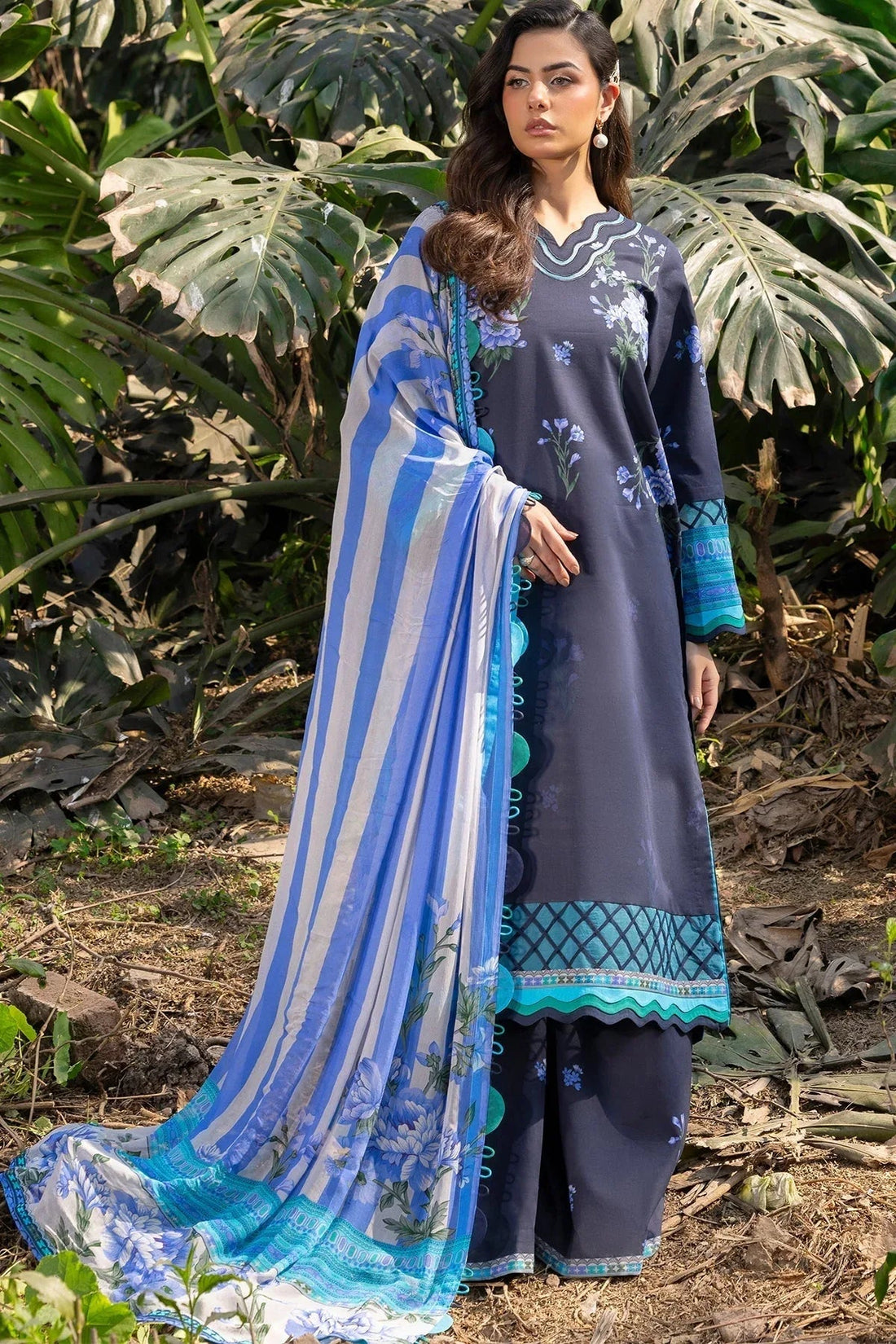 Charizma | C prints Lawn | CP5-19 - Aqsa Fabrics