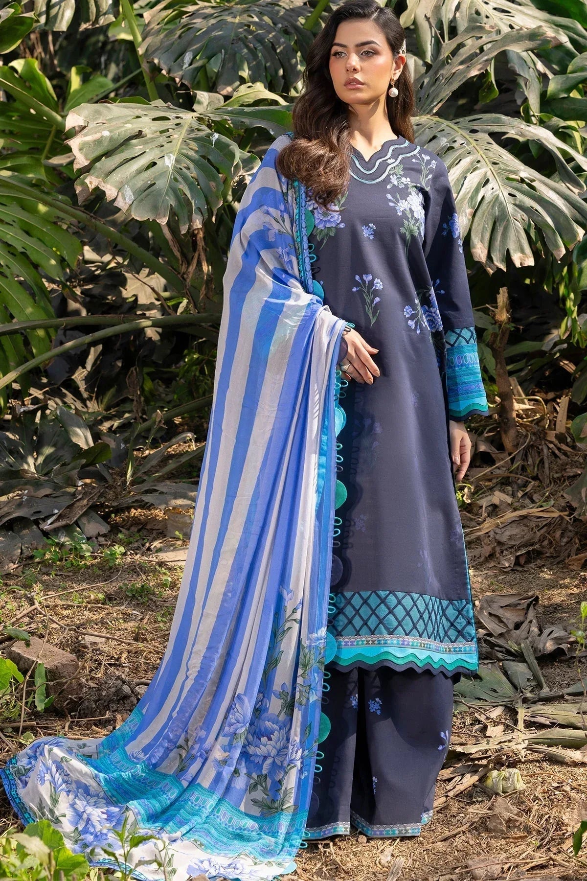 Charizma | C prints Lawn | CP5-19 - Aqsa Fabrics
