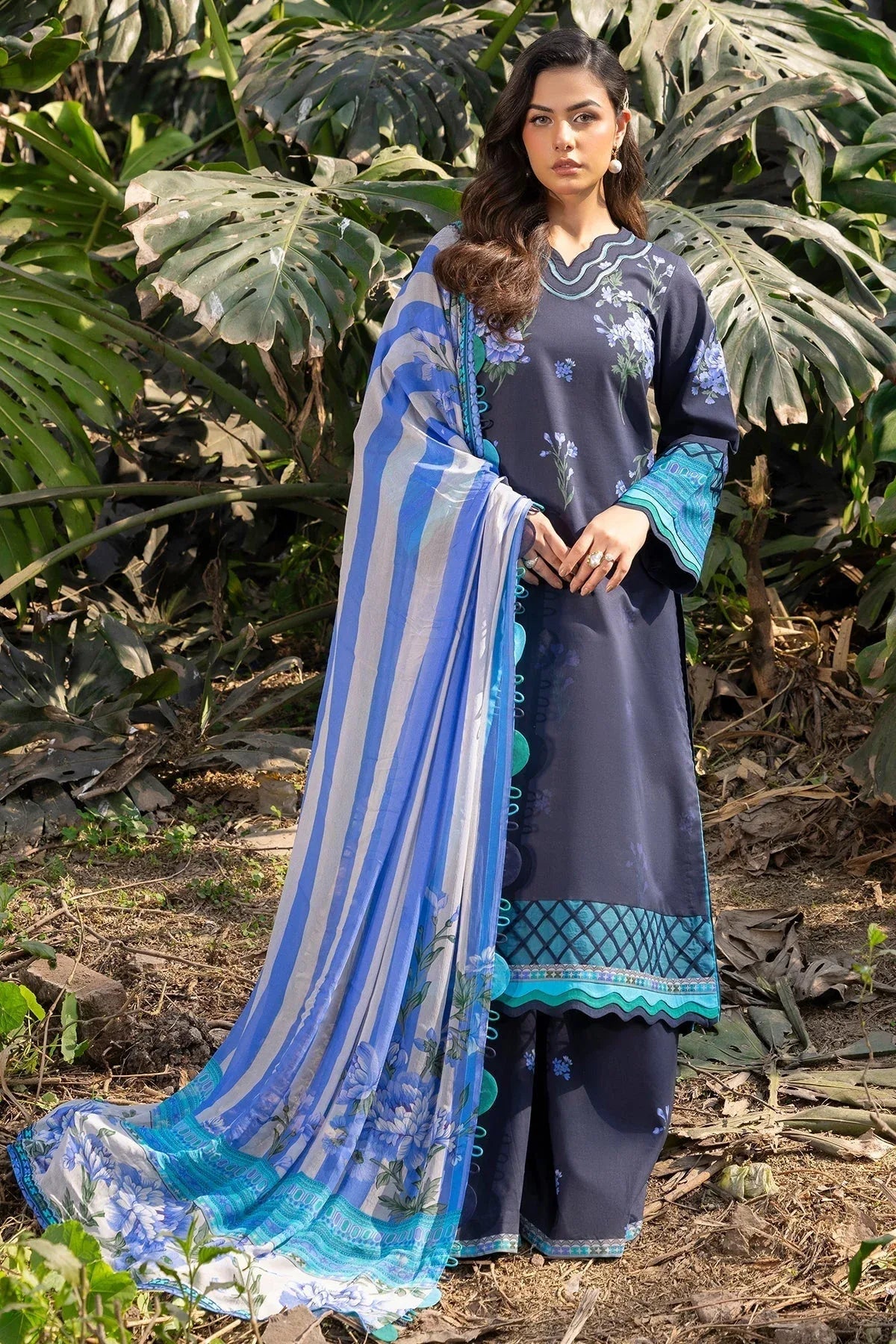 Charizma | C prints Lawn | CP5-19 - Aqsa Fabrics
