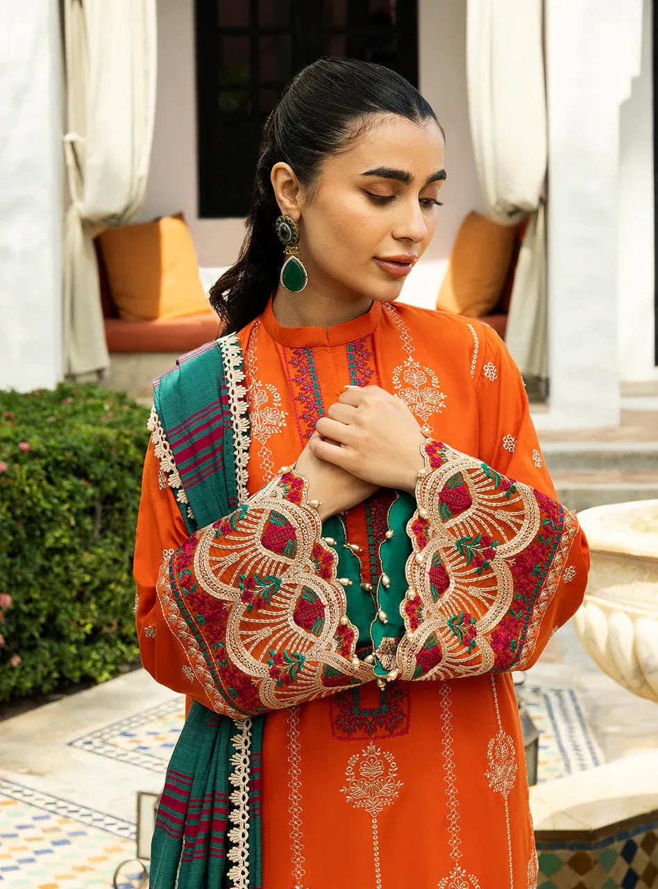 Zainab Chottani | Chikankari 25 | Zynah - 1A - Aqsa Fabrics