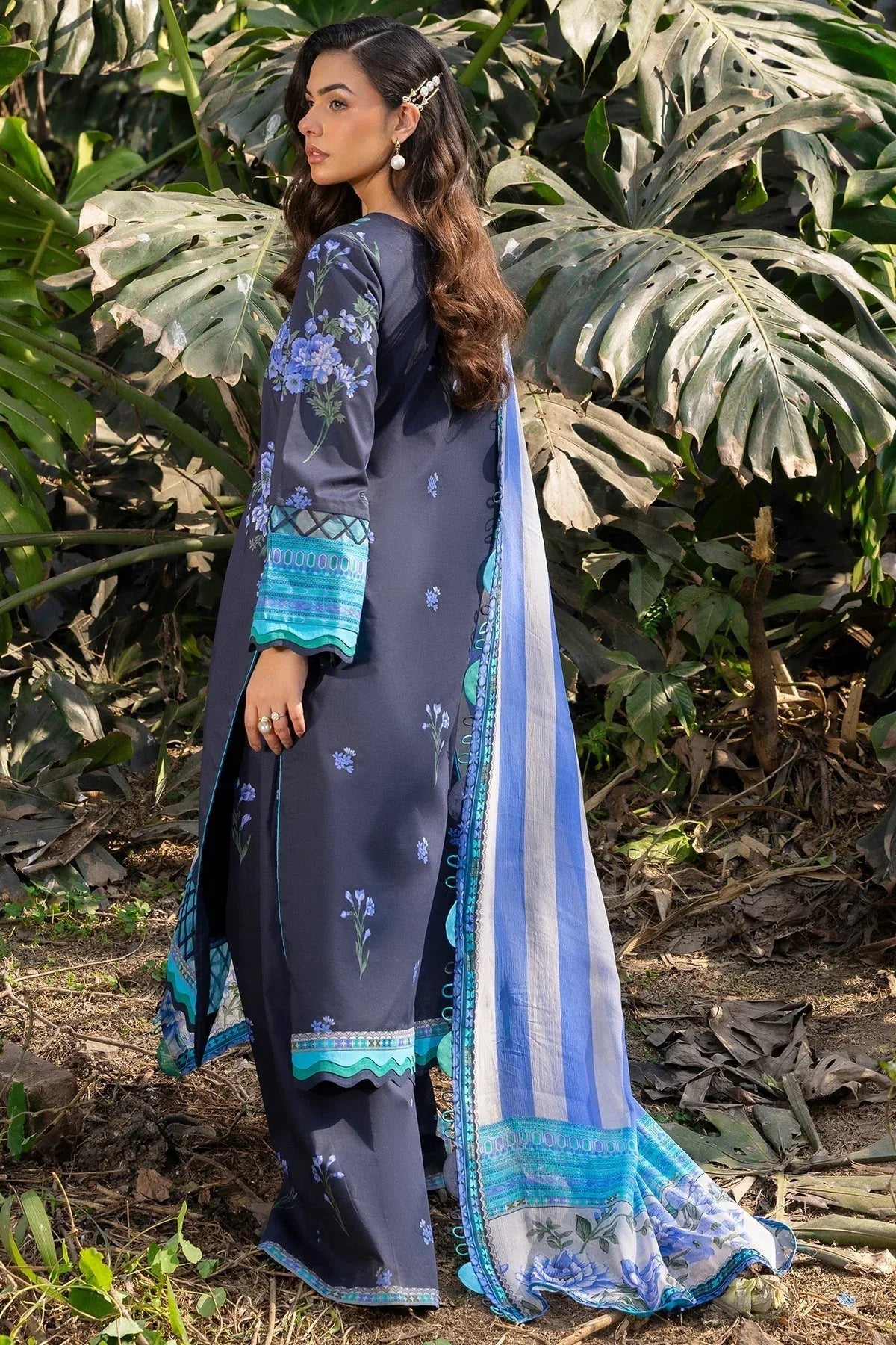 Charizma | C prints Lawn | CP5-19 - Aqsa Fabrics