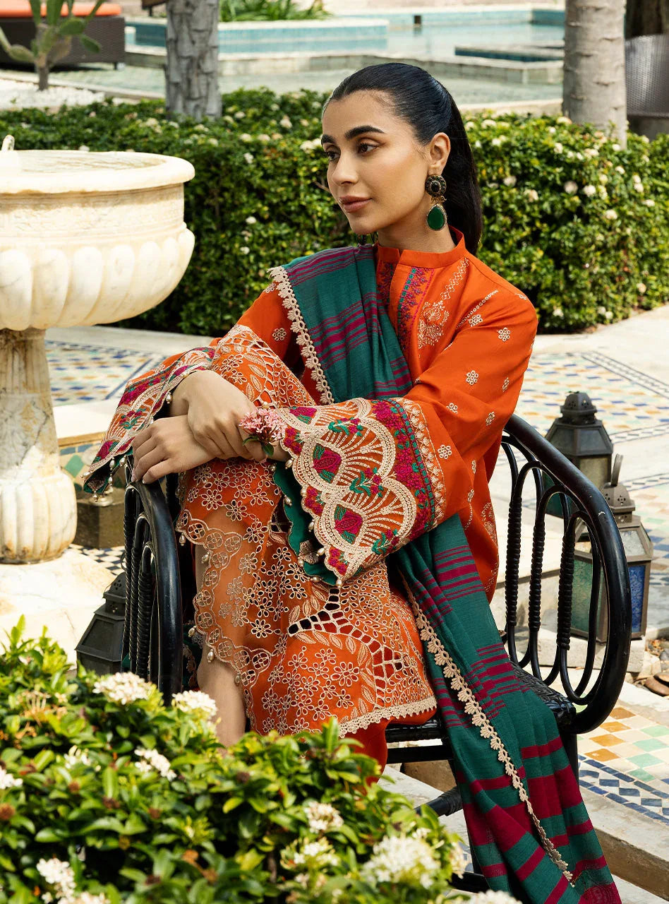 Zainab Chottani | Chikankari 25 | Zynah - 1A - Aqsa Fabrics