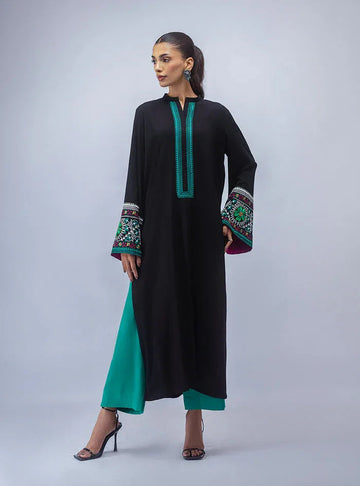 Zainab Chottani | Aara Moonsoon Edit | Midnight Meadow - Aqsa Fabrics