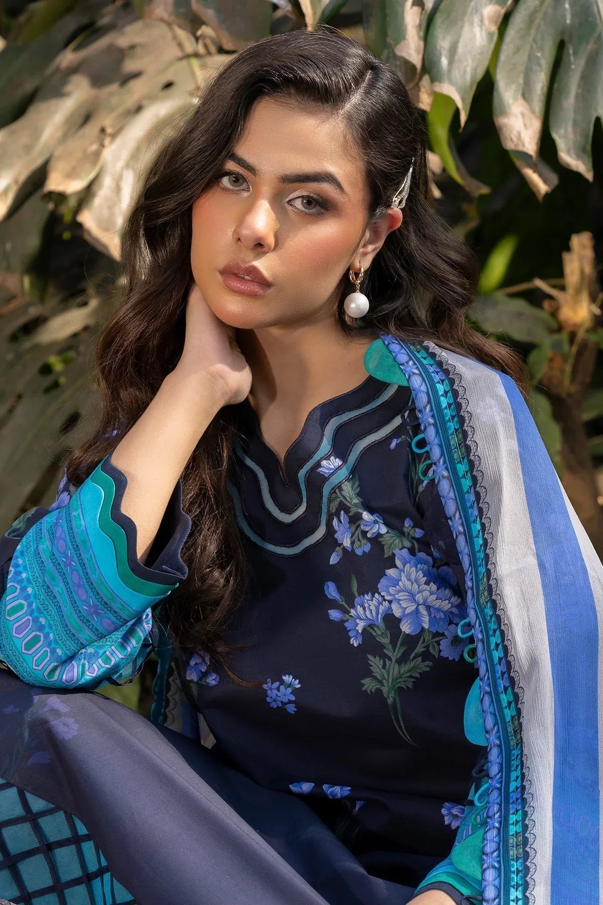 Charizma | C prints Lawn | CP5-19 - Aqsa Fabrics