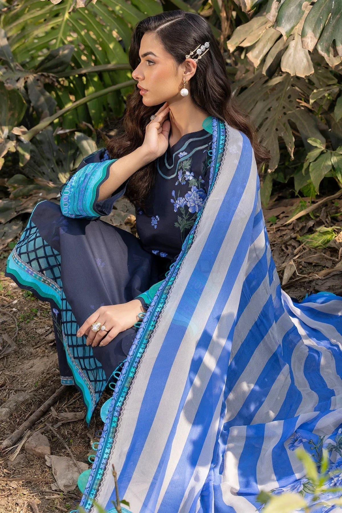 Charizma | C prints Lawn | CP5-19 - Aqsa Fabrics