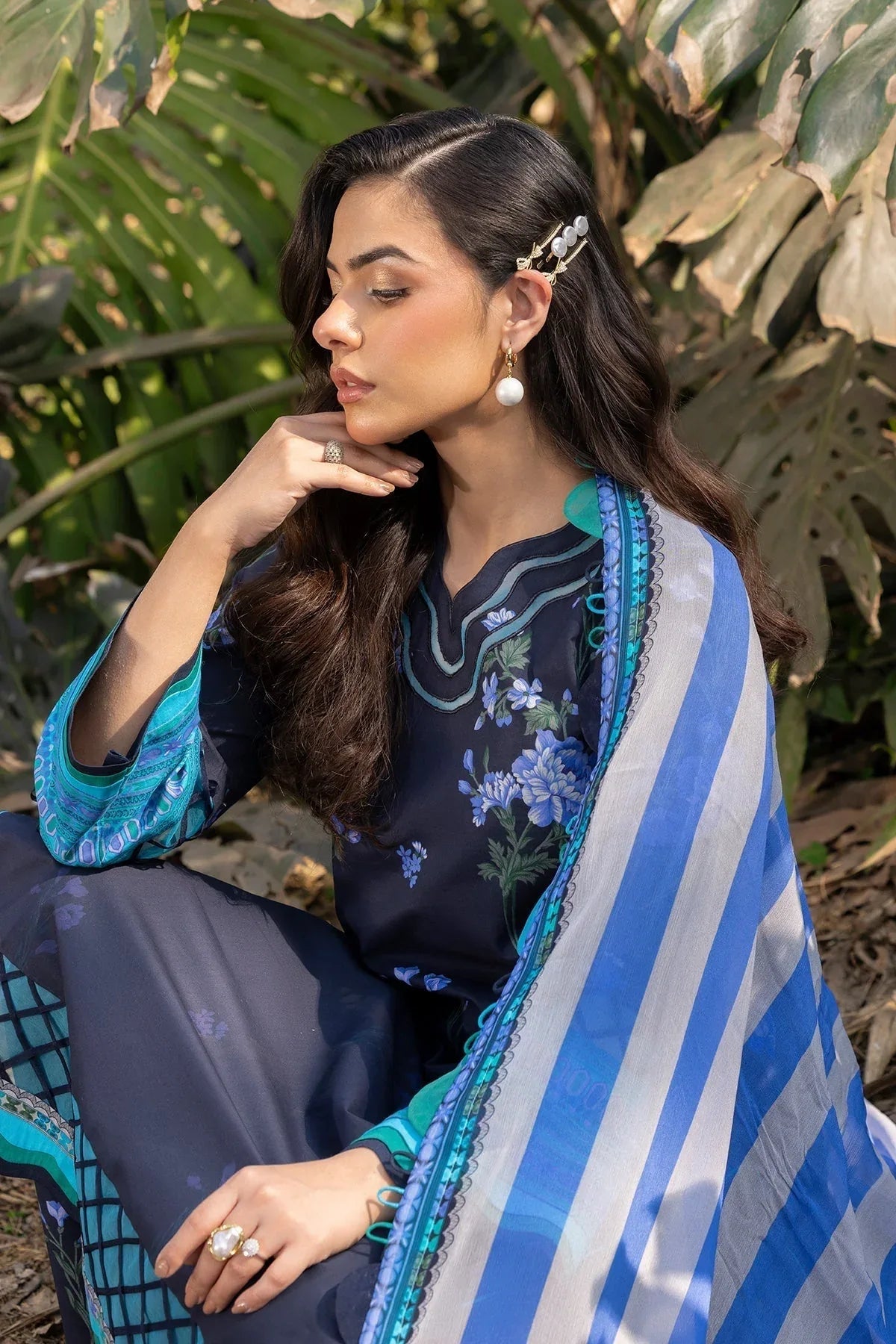 Charizma | C prints Lawn | CP5-19 - Aqsa Fabrics