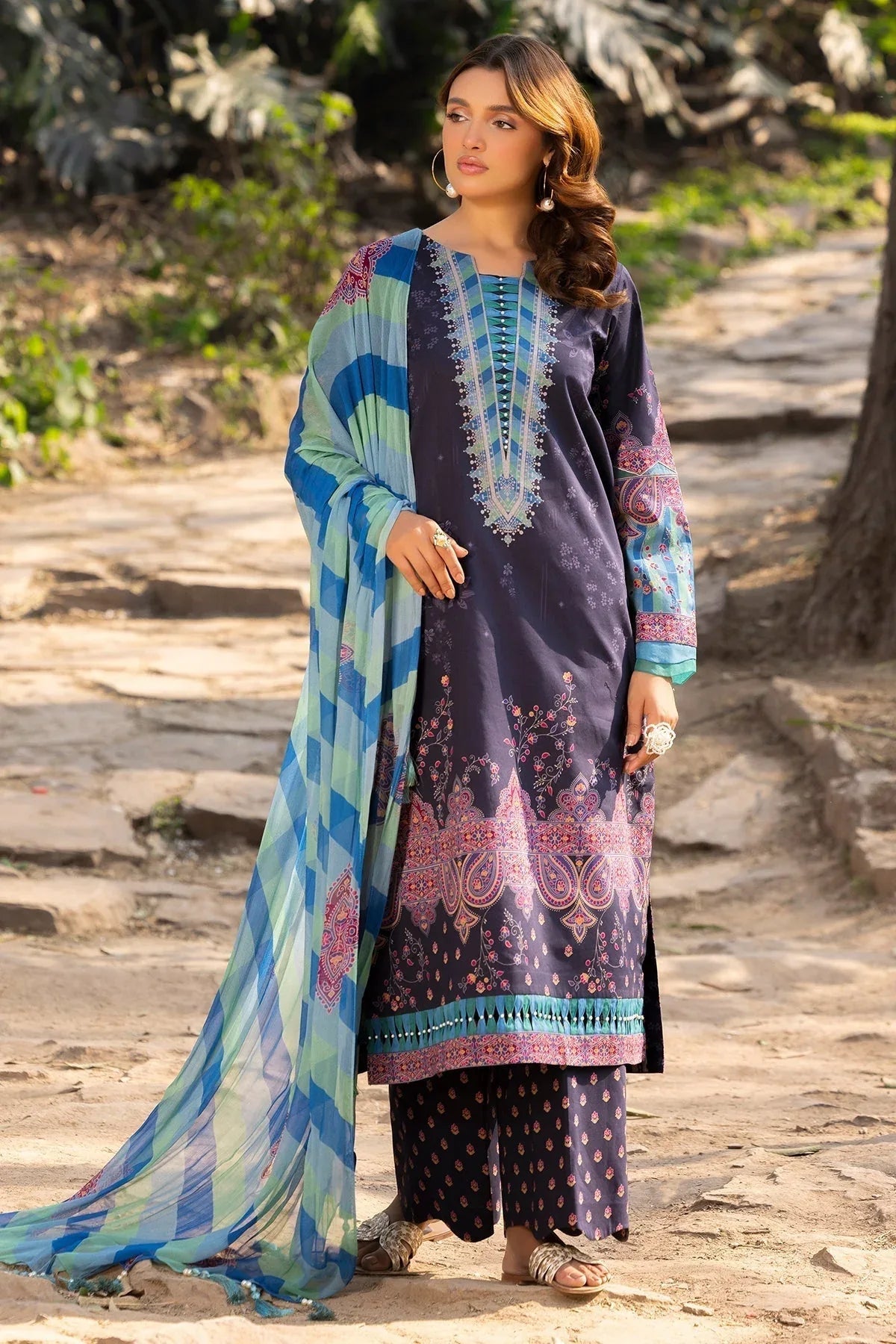 Charizma | C prints Lawn | CP5-20 - Aqsa Fabrics