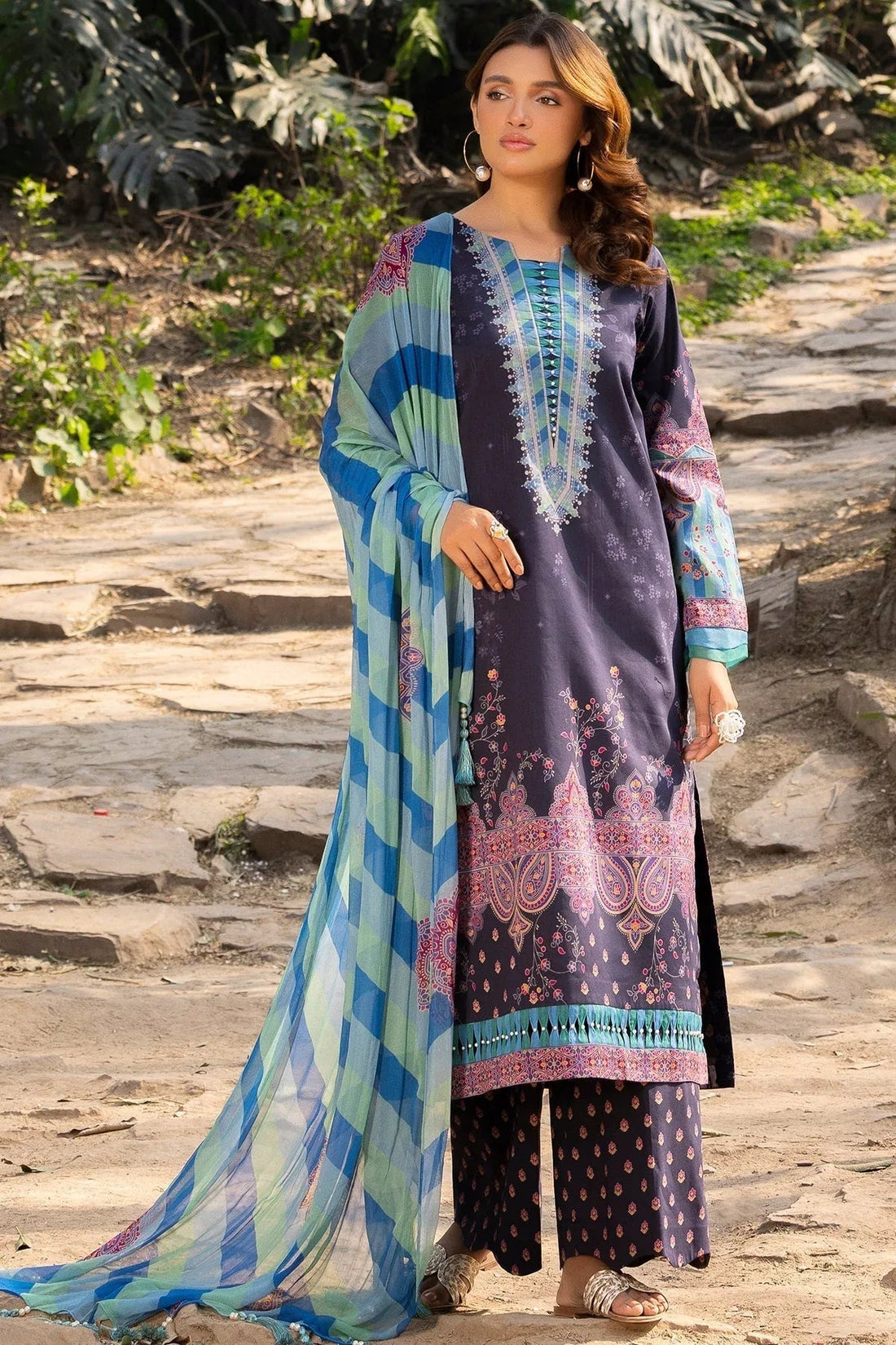 Charizma | C prints Lawn | CP5-20 - Aqsa Fabrics