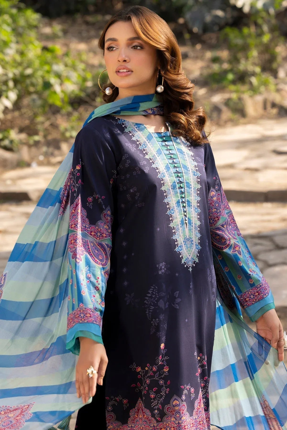 Charizma | C prints Lawn | CP5-20 - Aqsa Fabrics