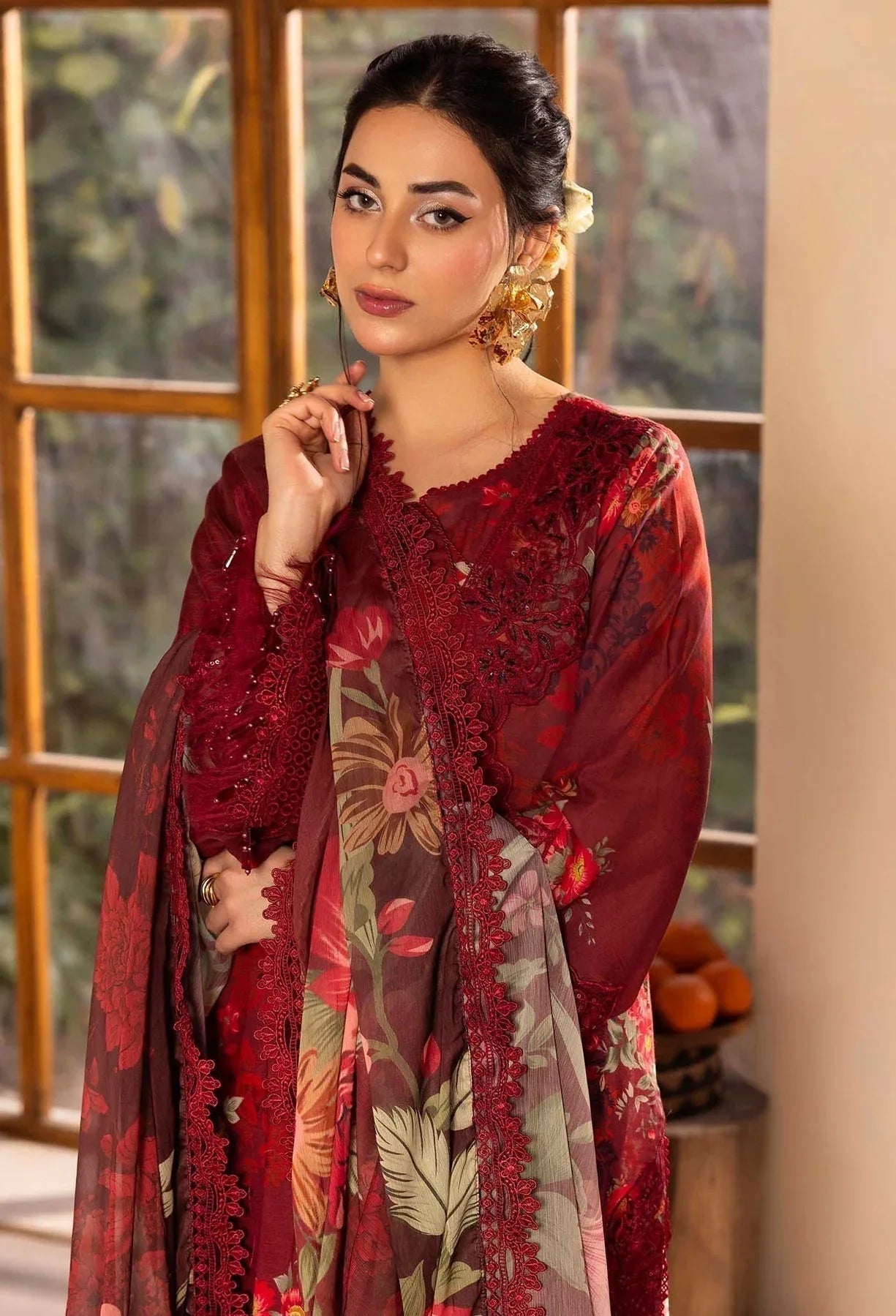 Adans Libas | Chantelle Print Lawn | CHANTELLE 99950 - Aqsa Fabrics