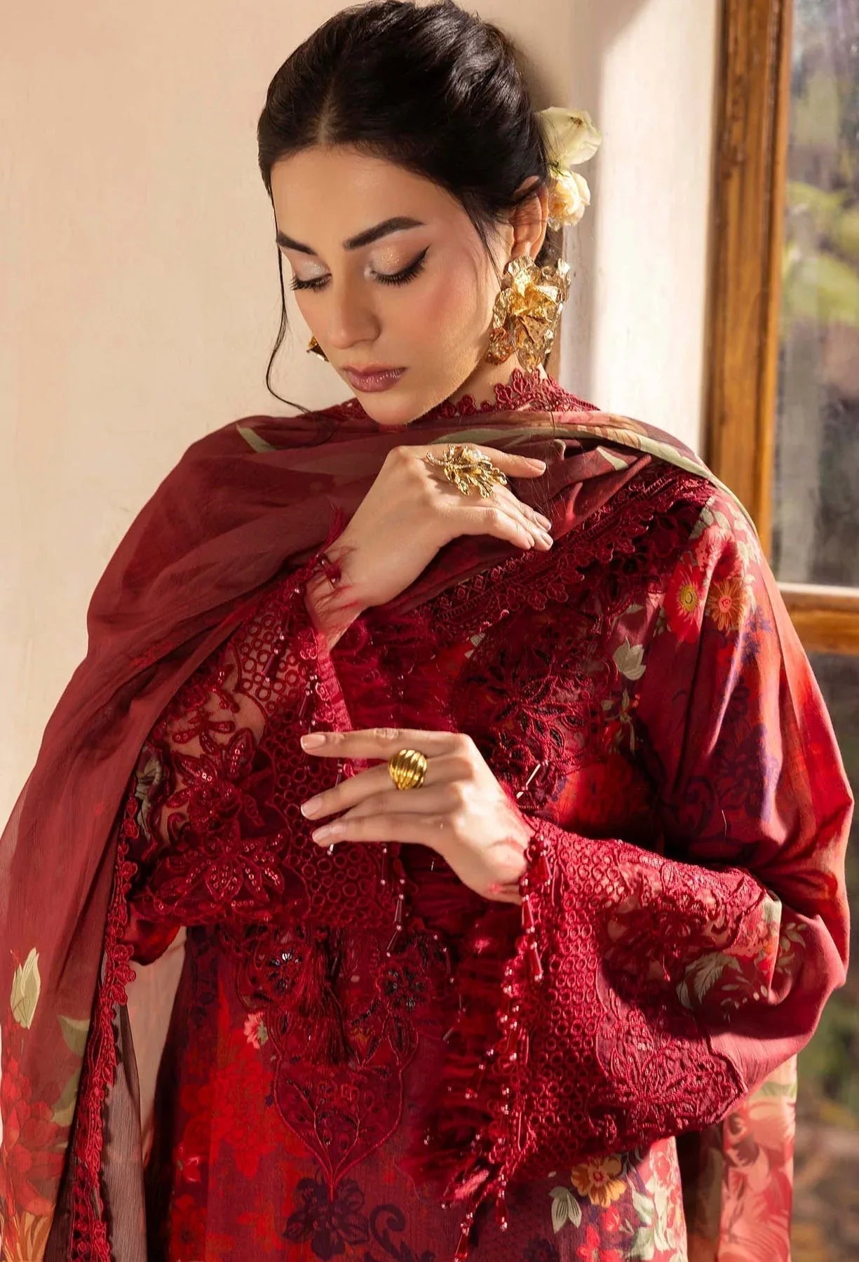 Adans Libas | Chantelle Print Lawn | CHANTELLE 99950 - Aqsa Fabrics