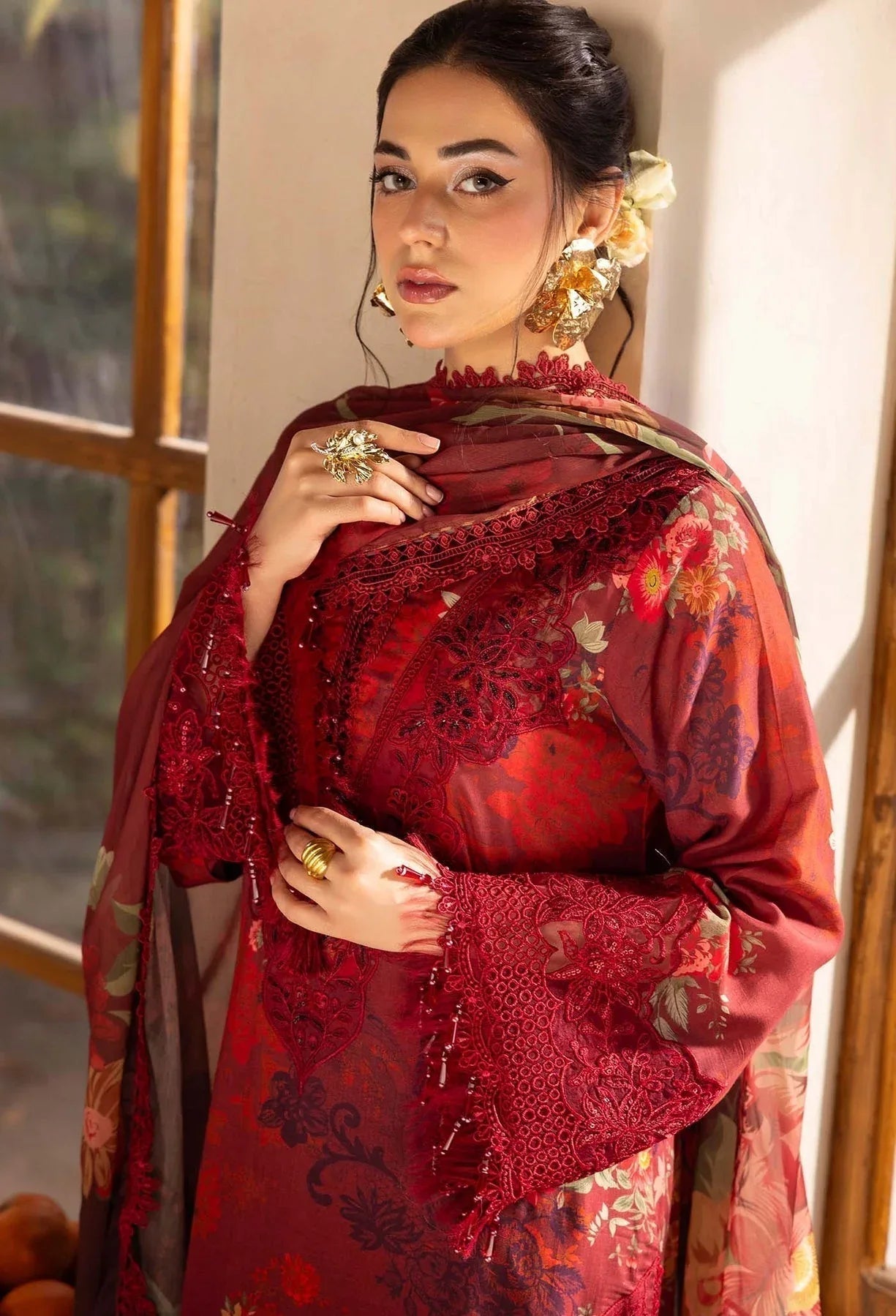 Adans Libas | Chantelle Print Lawn | CHANTELLE 99950 - Aqsa Fabrics
