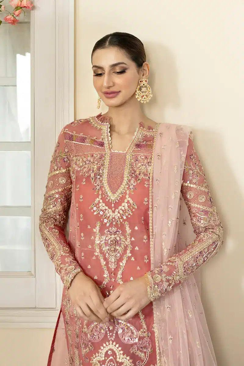 Qalamkar | Dilnaz Wedding Formals | DN-05 SAMARA - Aqsa Fabrics