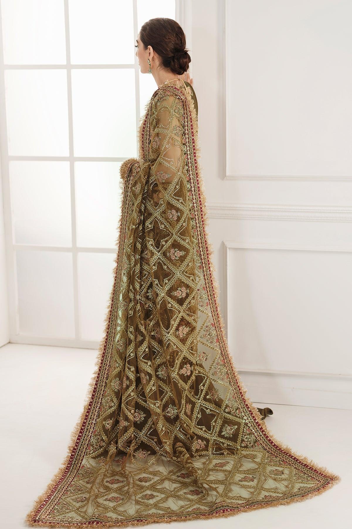 EMBROIDERED CHIFFON CH10-06 STITCHED
