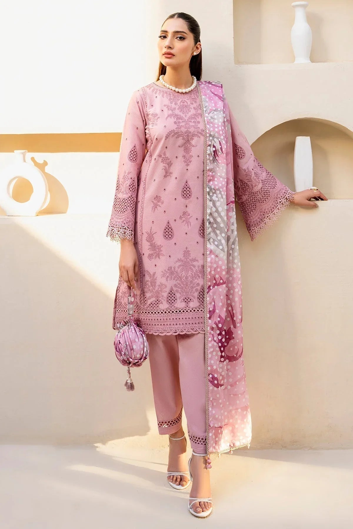 Jazmin | Irish Lawn SS 24 | D1 - Aqsa Fabrics
