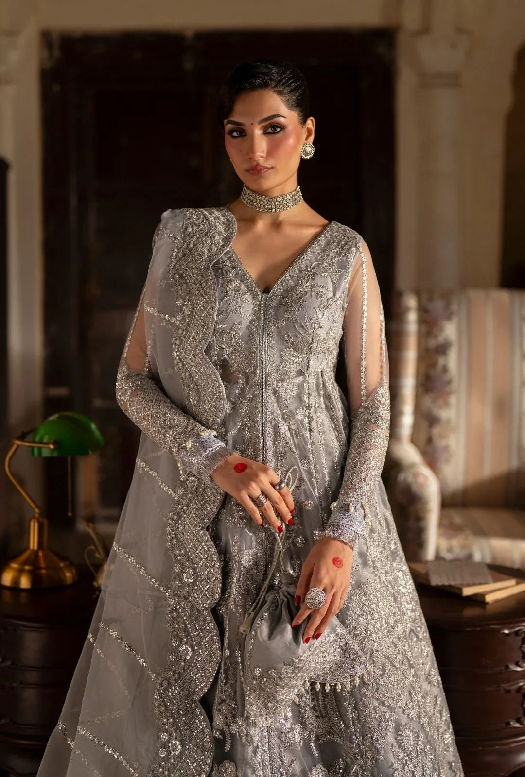 Ajr Couture | Dastan e Ishq | Mehar - Aqsa Fabrics