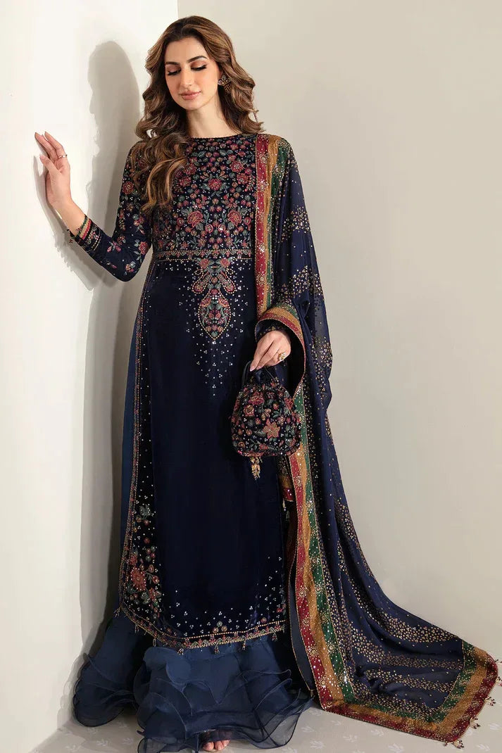 Jazmin | Velvet 23 | VF-2005 - Aqsa Fabrics