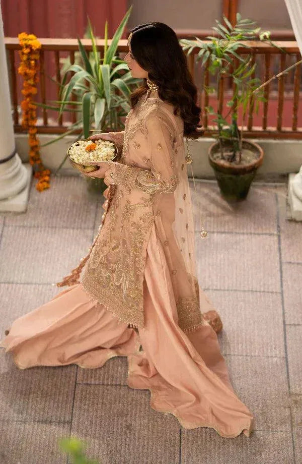 Eleshia | Zarin Wedding Formals 23 | Leena - Aqsa Fabrics
