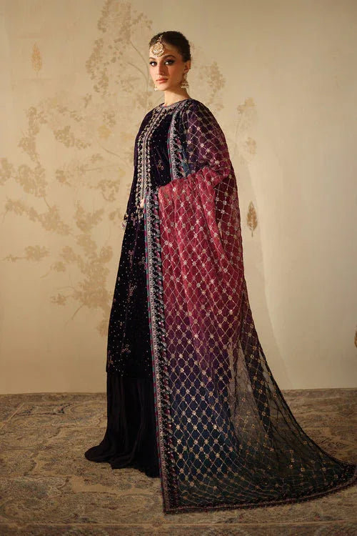 Baroque | Velvet 25 | UF-4319 - Aqsa Fabrics