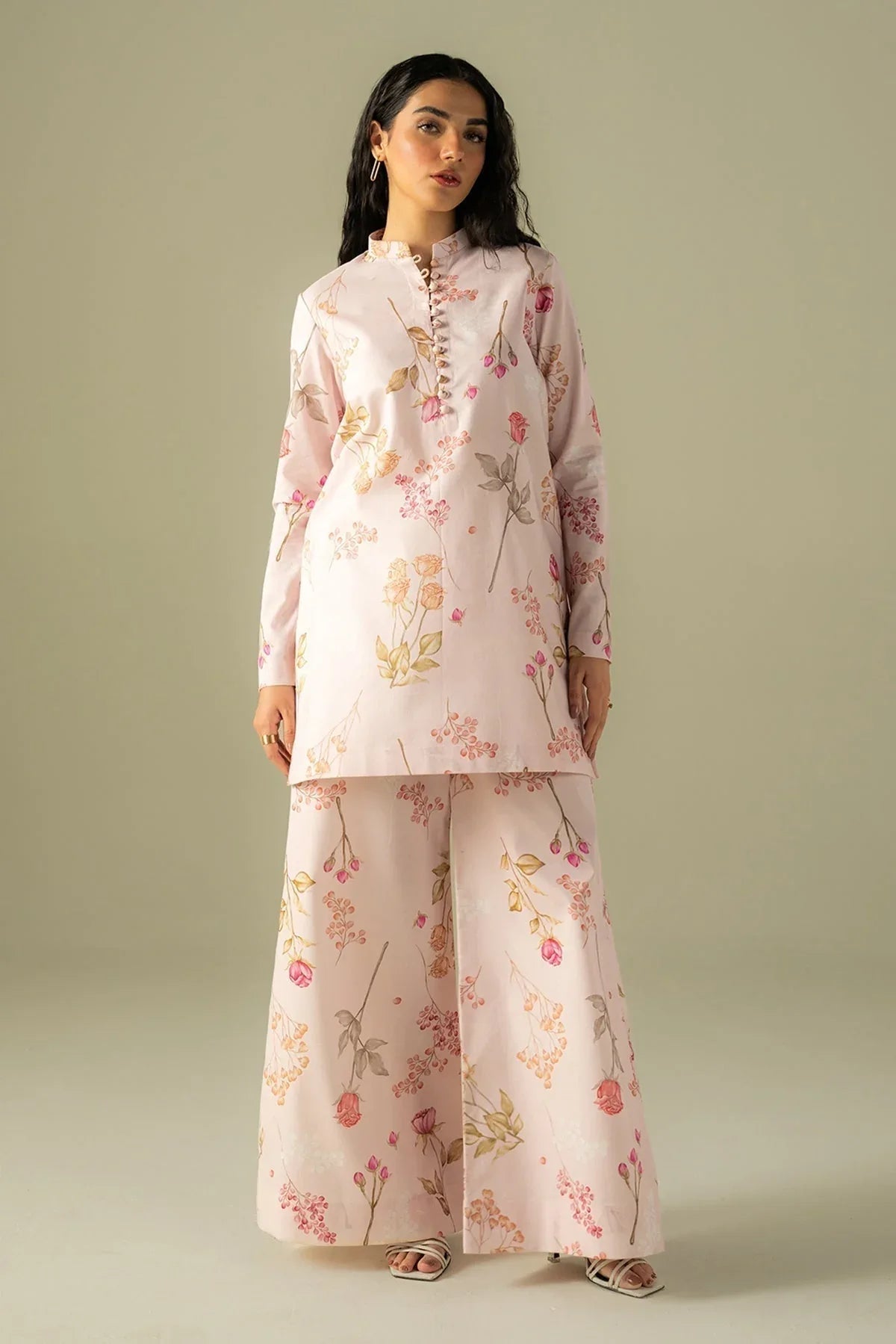 Afrozeh | Coords 25 | Crushed - Aqsa Fabrics