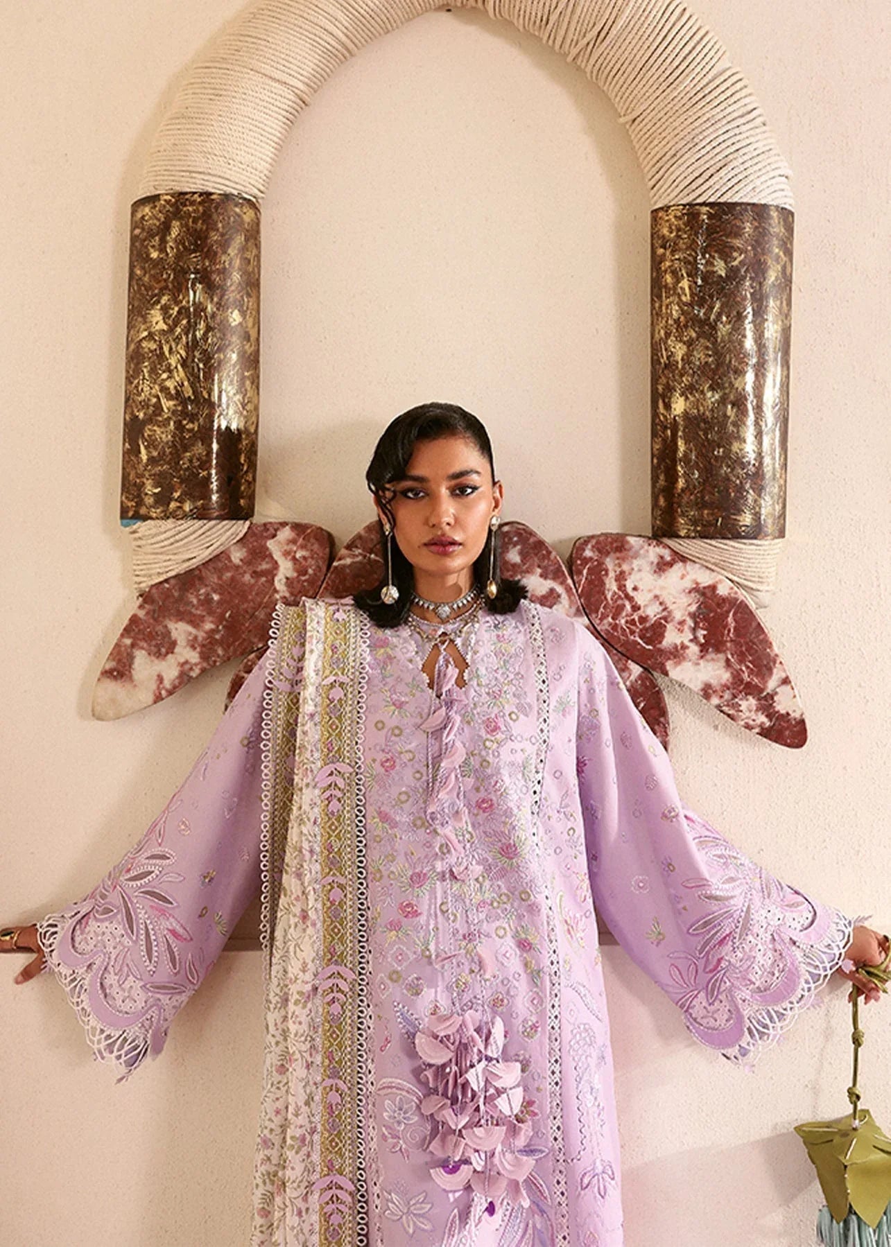 Suffuse | Luxury Lawn 25 | YASMIN - Aqsa Fabrics