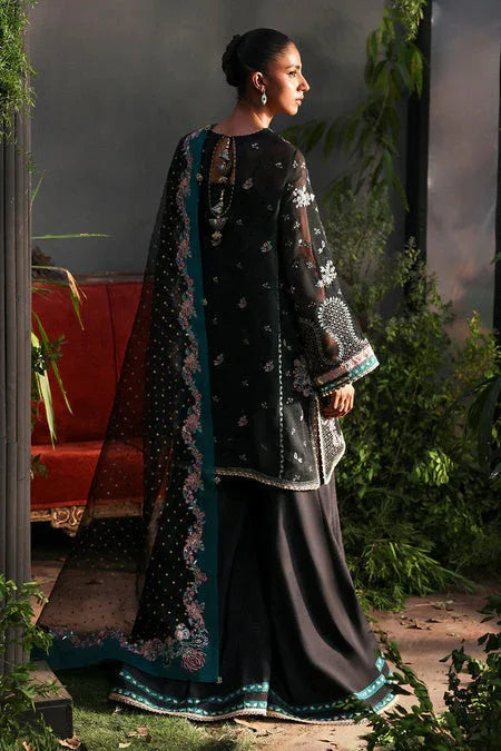 Afrozeh | La Fuschia 25 | Larosea - Aqsa Fabrics