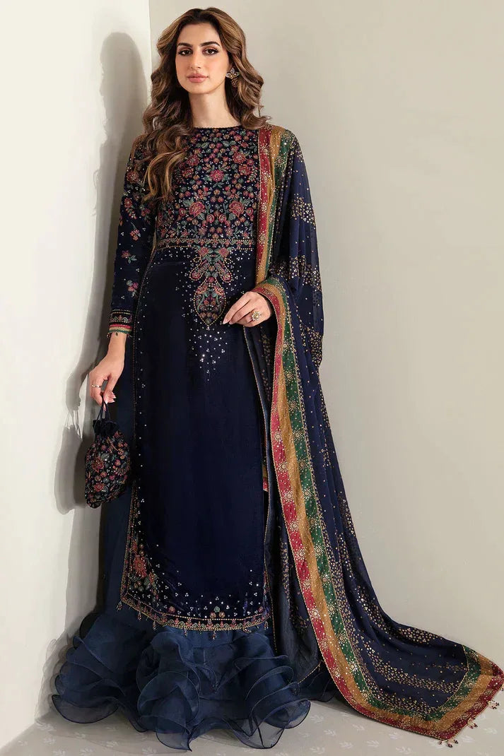 Jazmin | Velvet 23 | VF-2005 - Aqsa Fabrics