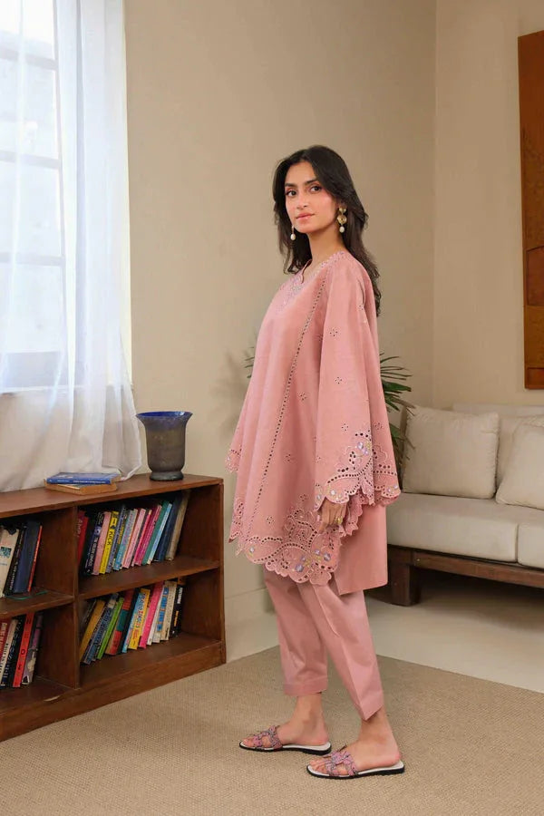 Noor by Saadia Asad | Noor Pret 25 | D6 - Pink Whispers - Aqsa Fabrics