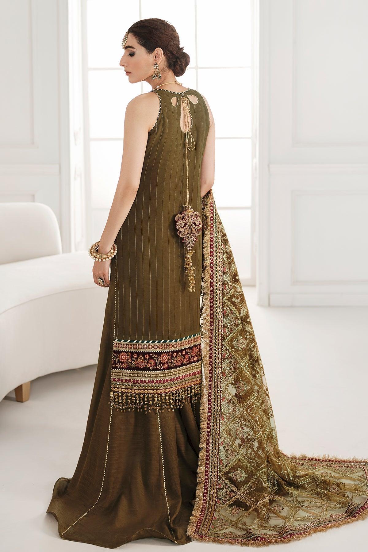 EMBROIDERED CHIFFON CH10-06 STITCHED