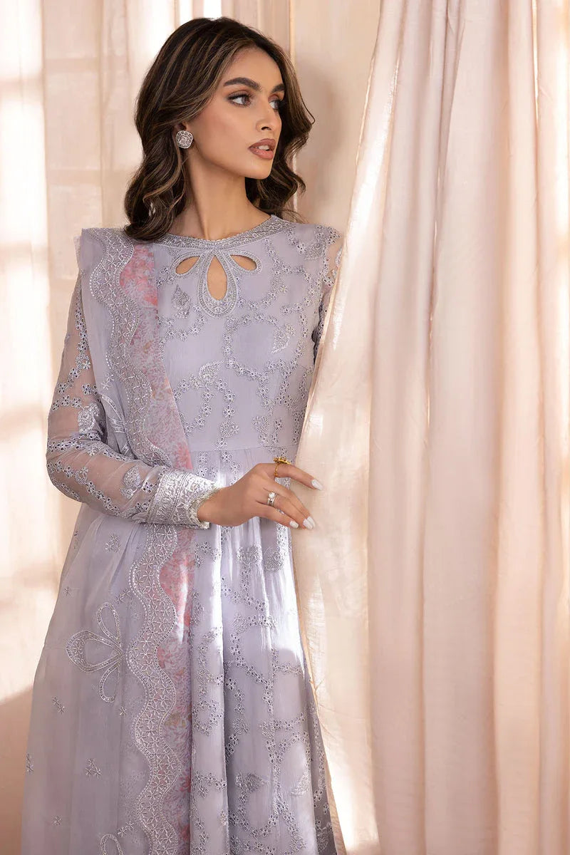 Jazmin | Formals Collection | CHIFFON UC-3039 - Aqsa Fabrics