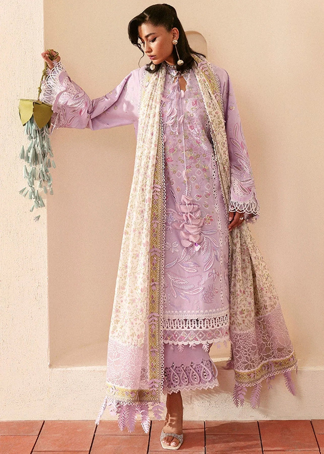 Suffuse | Luxury Lawn 25 | YASMIN - Aqsa Fabrics