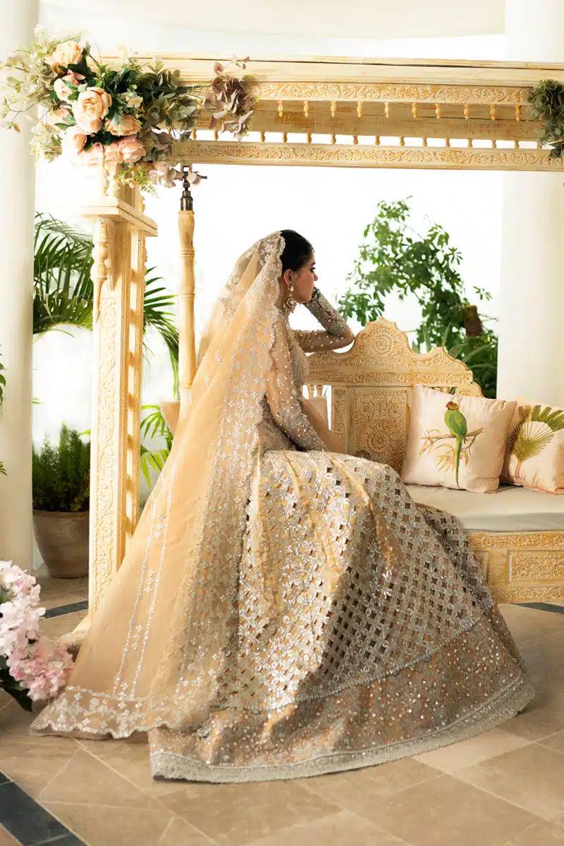 Qalamkar | Dilnaz Wedding Formals | DN-01 IMAAN - Aqsa Fabrics