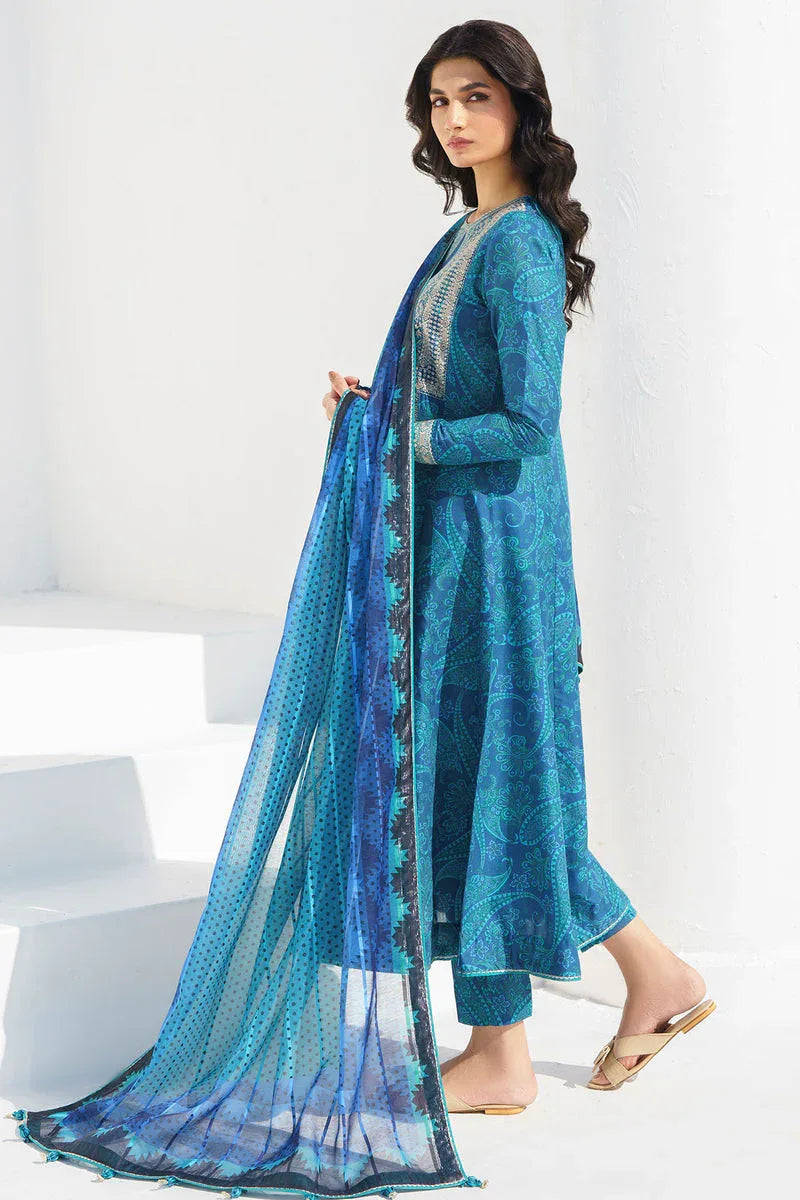 Jazmin | Summer Lawn 25 | USE-9017 - Aqsa Fabrics