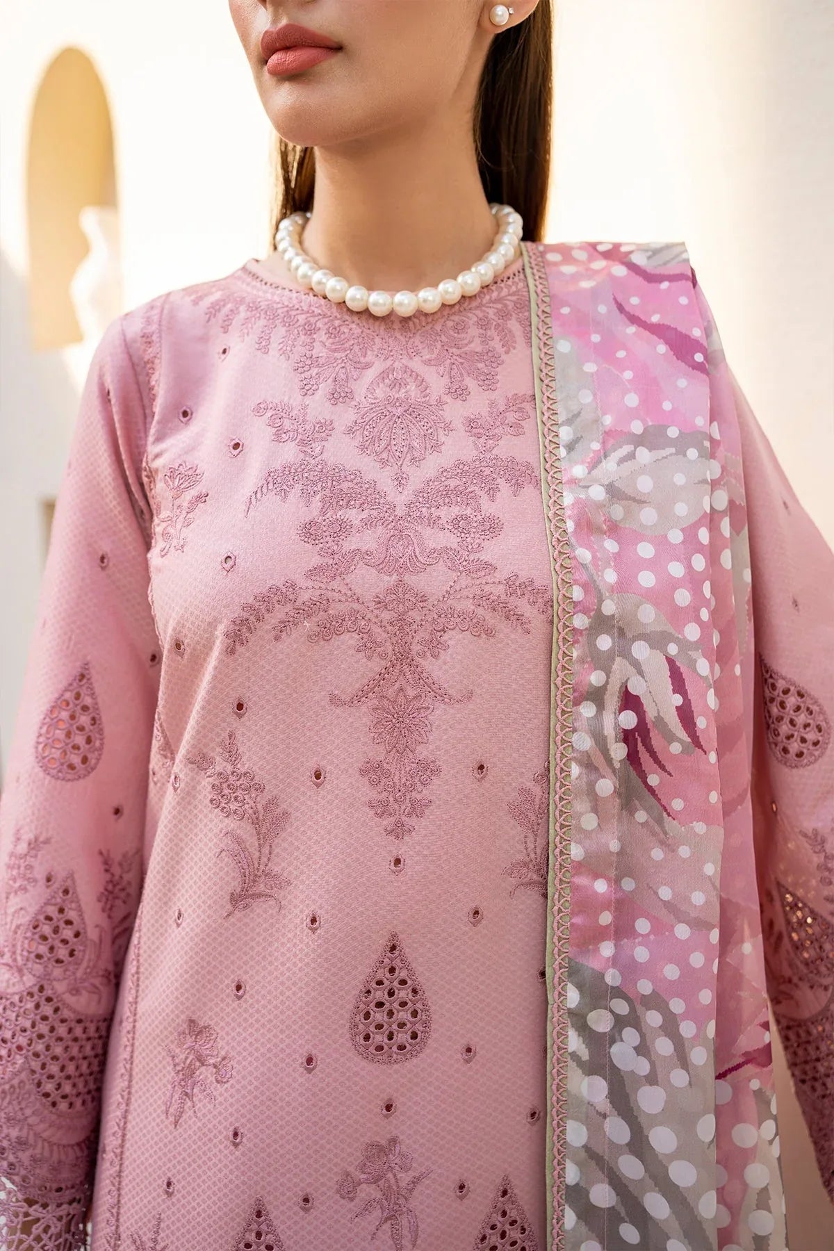 Jazmin | Irish Lawn SS 24 | D1 - Aqsa Fabrics