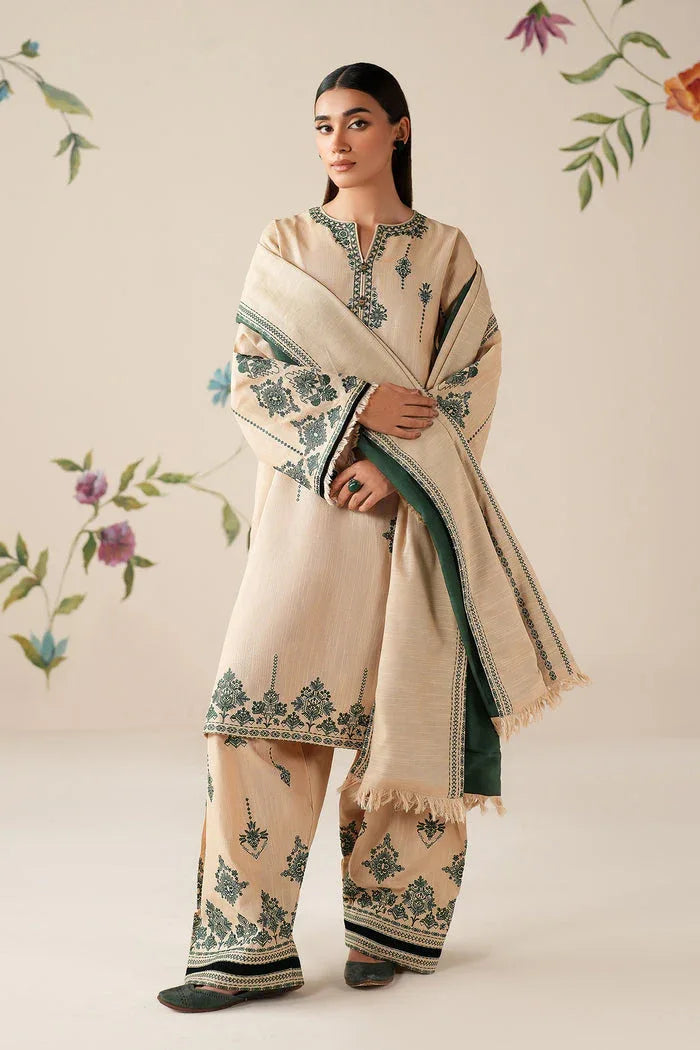 Baroque | Luxury Pret 25 | UF-4305 - Aqsa Fabrics