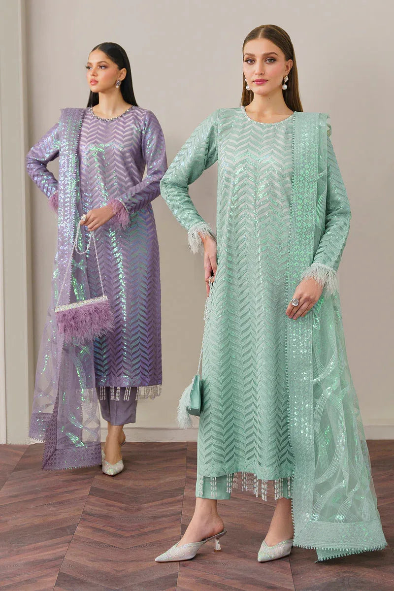 Baroque | Formal Collection | NET UF-517 - Aqsa Fabrics