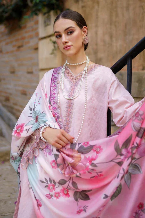 Baroque | Luxury Pret 24 | JACQUARD LAWN UF-588 - Aqsa Fabrics