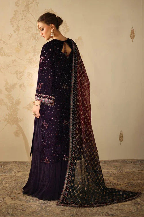 Baroque | Velvet 25 | UF-4319 - Aqsa Fabrics